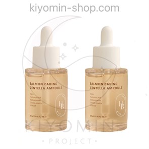 [HEVEBLUE] SALMON CARING CENTELLA AMPOULE, 30ML (2ea) heveblue-5